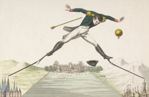 Ylhäältä alas tai syy ja seuraus ylhäältä alas...tai syyt ja seuraukset..., huhtikuu 1814. tekijältä Elie