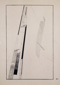 Proun 2 D tekijältä Eliezer Markowich Lissitzky