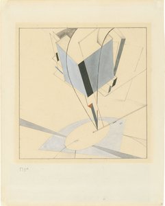 Proun 5 tekijältä Eliezer Markowich Lissitzky