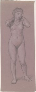 Naisten alaston kaulakoru, 1870-1880. tekijältä Elihu Vedder