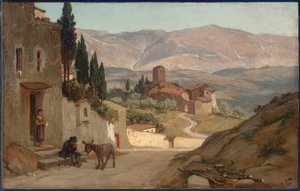 Lähellä Pergiaa, 1870 tekijältä Elihu Vedder
