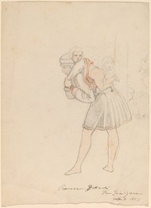 Tutkimus Gozzolin jälkeen, 1858. tekijältä Elihu Vedder