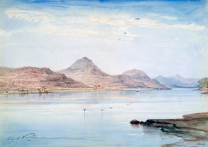 Niilillä, Gebel el Mody, Nubia, 1861