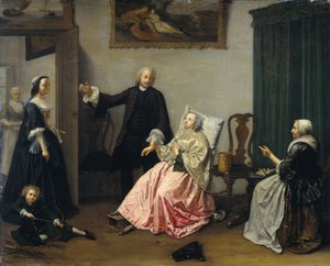Lääkärin käynti tekijältä Elisabeth Geertruida Wassenbergh