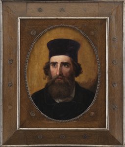 Tanskalaisen taidemaalarin Thorald Læssøen (1816-1878) muotokuva