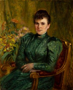 Anna Kjöllerfeldt, o.s. Sinebrychoff (1854-1943) tekijältä Elisabeth Keyser
