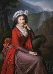 Kreivitär Maria Theresia Bucquoi, o.s. Parr, muotokuva
