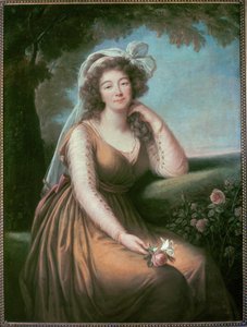 Kreivitär Marie Dubarry, Ludvig XV:n rakastajatar. tekijältä Elisabeth Louise Vigee-Lebrun