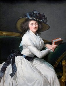 "Muotokuva kreivitär de la Chatresta (Marie Charlotte Louise Perrette Aglae Bontemps)". tekijältä Elisabeth Louise Vigee-Lebrun