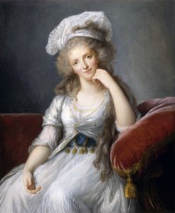 Louise Marie Adelaide de Bourbon-Penthièvre, Orléansin herttuatar tekijältä Elisabeth Louise Vigee Lebrun