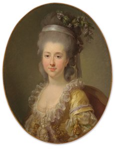 Kreivitär Urszula Potockan muotokuva, os Zamoyska tekijältä Elisabeth Louise Vigee Lebrun