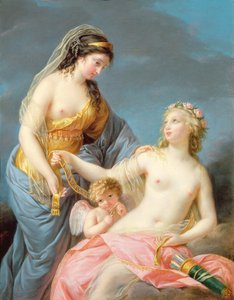 Emma Hartin muotokuva Sybilinä tekijältä Elisabeth Louise Vigee Lebrun