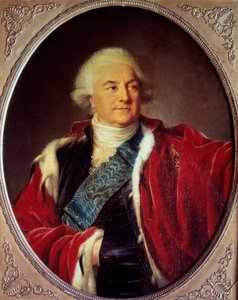 Stanislaus Auguste Poniatowskin (1732-1798) Puolan kuninkaan muotokuva Marie Elisabeth Louise Vigee Le brunin (tai Vigee-Lebrunin tai Vigee Lebrunin) maalaus (1755-1842) 1797 Su. 0,93x0,74 m Versaillesin linnamuseo tekijältä Elisabeth Louise Vigee Lebrun