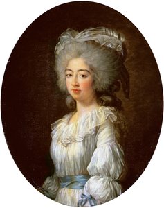 Muotokuva Louise Marie Josephinesta, Provencen kreivikunnasta, myöhemmin Ranskan kuningattaresta tekijältä Elisabeth Louise Vigee Lebrun