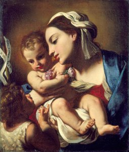Madonna ja lapsi Pyhän Johanneksen kanssa, 1664.