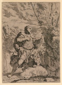 Pyhä Eustace tekijältä Elisabetta Sirani