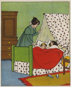 Nukkumisaika (väri litho)