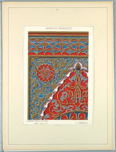 Historiallinen koriste, n. 1900 tekijältä Elizabeth A. Nedwill