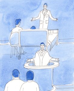 Vakavan diagnoosin antavalla kirurgilla on joskus vähän toivoa parantumisesta, 2003 (paperilla) tekijältä Elizabeth Wang