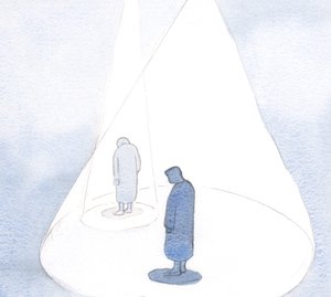 Pienimmällä parannuksenteollamme ja nöyryydellämme Jumala laajentaa ymmärrystämme, kuin kasvava valokehä., 2001 (paperilla) tekijältä Elizabeth Wang
