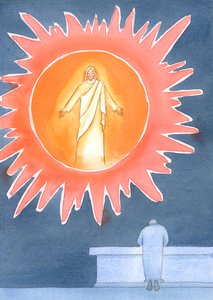 Kristus Siunatussa Sakramentissa on se, joka voi täyttää "Jumalan muotoisen" onton jokaisen ihmisen sydämessä, 2003 (paperilla) tekijältä Elizabeth Wang