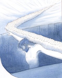 Kristus on siltamme taivaaseen - ainoa tie maallisen elämän ja ikuisen kirkkauden välisen kuilun yli, 2000 (paperilla) tekijältä Elizabeth Wang