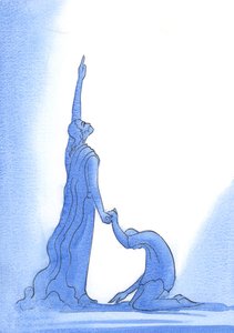 Kristus, synnitön jumala-ihminen, on syntisten mestari, 2002 (paperilla) tekijältä Elizabeth Wang