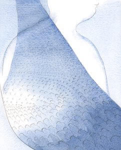 Kristuksen valoa ja säteilyä vuodatetaan sydämiimme, ja niin myös niiden poismenneiden sielujen päälle, jotka Kristus kohtaa siellä., 2001 (paperilla) tekijältä Elizabeth Wang
