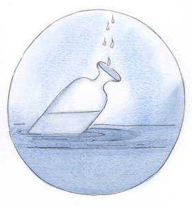 Kristuksen puhdas totuus vuodatetaan - näin - pisara pisaralta sieluun, joka on koottu valmiiksi suureen vuodatukseen., 2001 (paperilla) tekijältä Elizabeth Wang