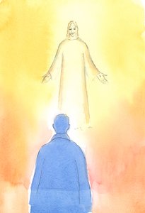 Jokainen meistä voi kysyä: "Jos Kristus seisoisi edessäni näkyvänä, mitä häpeäisin eniten?" Mitä sielussamme ja elämässämme meidän tulee korjata?., 2004 (w/c paperilla) tekijältä Elizabeth Wang