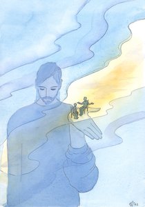 Jumala pitää olemassaolossaan kaiken ja kaikki ihmiset, mukaan lukien ne, jotka kyseenalaistavat Hänen olemassaolonsa, 2003 (paperilla) tekijältä Elizabeth Wang