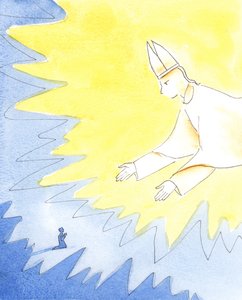 Jumala, meidän rakastava Isämme, iloitsee antaessaan anteeksi jokaiselle, joka kääntyy Hänen puoleensa synnin murheissa ja luottamuksensa vuoksi, 2004 (paperilla) tekijältä Elizabeth Wang