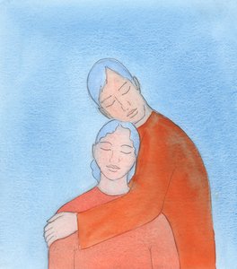 Jumala, joka rakastaa meitä, on kuin uskollisin rakastaja, joka häikäisee rakkaansa lahjoillaan, mutta koskettaa syvimmin hänen sydäntään suloisuudellaan ja lempeällä huolenpidollaan, 2003 (paperilla) tekijältä Elizabeth Wang