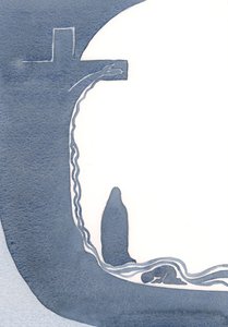 Hän näytti minulle ristin pystyssä, Hänen äitinsä sen alla ja Hänen Verensä valtavassa vuodatuksessa, joka virtasi ylitseni., 2000 (paperilla) tekijältä Elizabeth Wang