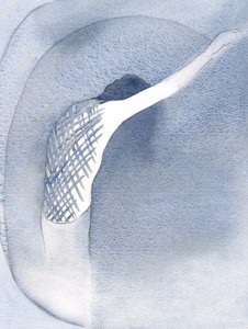 Näin Kristuksen haavoittuneen selän, mutta minulle kerrottiin: "Rakkaus ratkaisee; synti teki tämän", 2001 (paperilla) tekijältä Elizabeth Wang