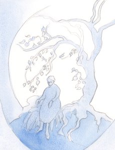 Näin sielussa lehtipuun. Hän sanoi, että sen olivat valmistaneet kaikki hyväksymäni sydänsurut ja rukoukseni, 2000 (paperilla) tekijältä Elizabeth Wang
