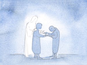 Minulle näytettiin, että jokainen lempeä sanani tai eleni on pyhä ja onnellinen tapa, jolla Kristus tervehtii muita kauttani, 2000 (paperilla) tekijältä Elizabeth Wang