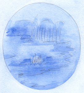 Sen sydämessä, joka todella rakastaa Jumalaa, pienet heikkoudet ovat kuin "mutainen alue", jonka läpi uusia armon versoja syntyy, 2001 (paperilla) tekijältä Elizabeth Wang