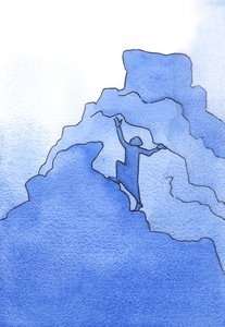Henkisessä elämässä kaikkien, jotka lopettavat kiipeämisen ja päättävät pysyä siellä, missä he ovat, on silti suoritettava kiipeily kuoleman jälkeen, jos he pääsisivät taivaaseen, 2002 (paperilla) tekijältä Elizabeth Wang