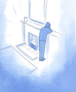 Jumalasta voimme löytää rakastavan kodin tai tulisijan, jossa on valoa ja lämpöä. Hänen "ulkopuolella" on vain kipua ja pimeyttä, 2002 (paperilla) tekijältä Elizabeth Wang