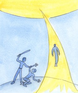Se on Pyhä Henki, Rakkauden Henki, joka kuljettaa sieluja taivaaseen, kun kuolemme, 2004 (paperilla) tekijältä Elizabeth Wang