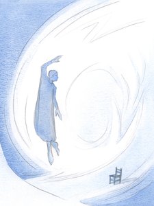Jeesus vuodatti ilonsa, kohotti sieluni tietämättömässä rukouksessa, Isän ylistämiseksi, 2000 (paperilla) tekijältä Elizabeth Wang