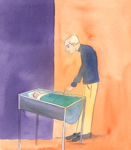 Vain taivaassa Jumala voi vihdoin osoittaa rakkautensa täyteyden meitä kohtaan, 2002 (paperilla) tekijältä Elizabeth Wang