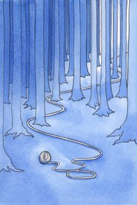 Päivittäiset tehtävämme ovat kuin kultainen lanka, joka osoittaa meille Jumalan tahdon ja johtaa meidät taivaaseen, 2001 (paperilla) tekijältä Elizabeth Wang