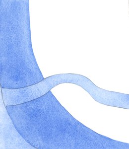 Elämämme voidaan nähdä litteänä nauhana, joka kulkee jumalallisen elämän häikäisevän "sfäärin" lähellä, 2002 (paperilla) tekijältä Elizabeth Wang