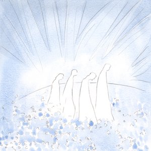 Puhdistuneet sielut kävelevät nyt kukkamatolla, ilossa ja yksinkertaisuudessa, vapautettuina kaikesta kyynisyydestä ja kovasydämyydestä., 2001 (paperilla) tekijältä Elizabeth Wang