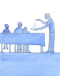 Jotkut ihmiset harmittavat, että heidän täytyy pitää huolta sairaista ihmissuhteista, 2003 (paperilla) tekijältä Elizabeth Wang