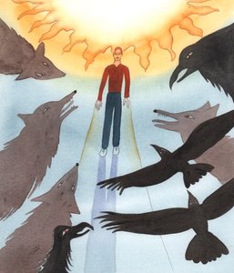 Paha on töissä ja tekee kaikkensa pelotellakseen, ajaakseen takaa tai nielläkseen niitä, jotka haluavat rakastaa Jumalaa ja tehdä hyvää, 2004 (paperilla) tekijältä Elizabeth Wang