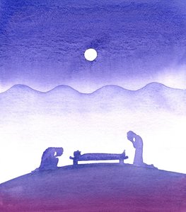 Ensimmäinen kuolema, 2001 (w/c paperilla) tekijältä Elizabeth Wang