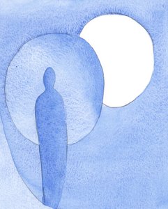 Pieninkin ylpeyden tai itsevanhurskauden romu estää Jumalan valoa vuodattamasta sieluun yhtä varmasti kuin silloin, kun aurinko peittää kuun, 2001 (paperilla) tekijältä Elizabeth Wang